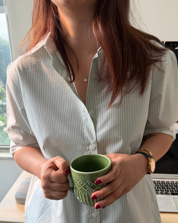 Signature Mint Stripe Shirt