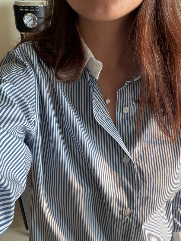 Signature Navy Stripe Shirt