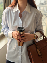 Signature Blue Stripe Shirt