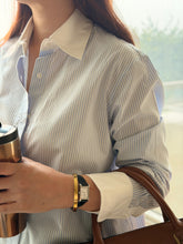 Signature Blue Stripe Shirt