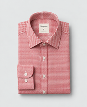 Heritage Shirt - Red – folded flat lay